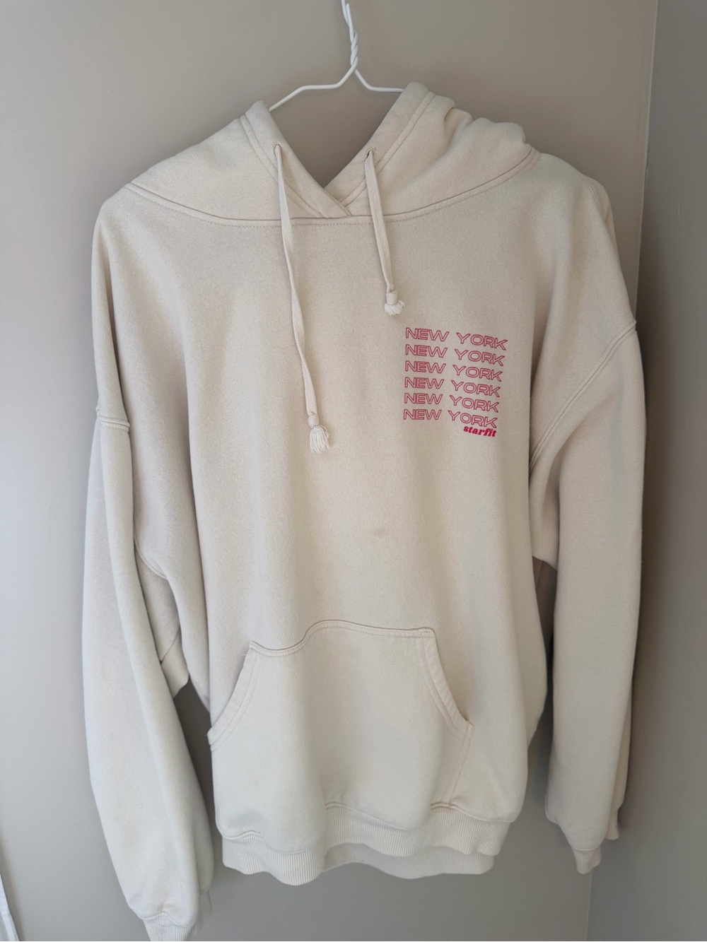 Cream 'New York' Starfit Hoodie